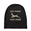 eat more fast food Baby Beanies