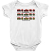 time machine circuits Baby Onesie