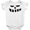 smiling teeth pumpkin face Baby Onesie
