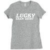 lucky exam Ladies Fitted T-Shirt