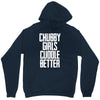 chubby girls cuddle better Unisex Hoodie