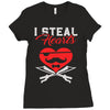 i steal heart valentin day Ladies Fitted T-Shirt