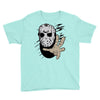 hockey mask halloween Youth Tee