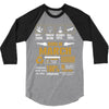 born march multitasking problem solving 3/4 Sleeve Shirt