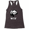 wtf panda Racerback Tank