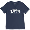 made in 1973 birthday celebration funny party V-Neck Tee