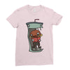delicious aqua teens Ladies Fitted T-Shirt