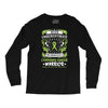 Never Underestimate The Strength Of A Lymphoma Cancer Warrior Long Sleeve Shirts