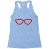 kacamata red Racerback Tank