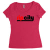good design rip city best trending Women's Triblend Scoop T-shirt