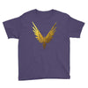 the fly bird   maverick jake paul   gold Youth Tee