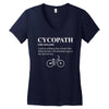 Cycopath Noun Women's V-Neck T-Shirt