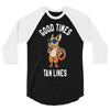 good times tan lines 3/4 Sleeve Shirt