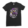 music characters Ladies Fitted T-Shirt