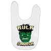 hulk smash Baby Bibs