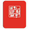 v3 eat sleep snap Mousepad