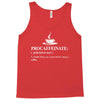 Procaffeinate Noun Tank Top