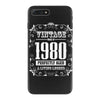 vintage made in 1980 perfectly aged a living legend iPhone 7 Plus Case