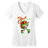 party dude Women's V-Neck T-Shirt
