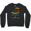 caring for animals isn't what i do it's who i am Crewneck Sweatshirt