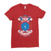 Natural 1   Orc Blue Edition Ladies Fitted T-Shirt