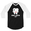 First Tooth Date 3/4 Sleeve Shirt