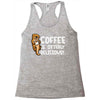 otter coffee Racerback Tank