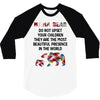 mama bear message 3/4 Sleeve Shirt