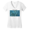 Van Gogh  Blossoming Almond Women's V-Neck T-Shirt