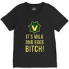 milk and eggs V-Neck Tee