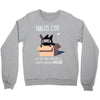 ninja cat Crewneck Sweatshirt