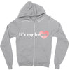 its My Heart Zipper Hoodie