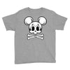 skull mickey 2 Youth Tee