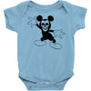 skull mickey Baby Bodysuit