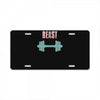 beast License Plate