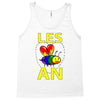 gay pride parade lgbt lesbian gay bi trans queer pan light Tank Top