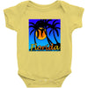 florida palm trees sunset Baby Onesie