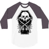coffin and reaper 3/4 Sleeve Shirt