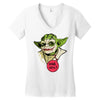 serious why so Women's V-Neck T-Shirt