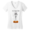 Nightmare Before Halloweentown Women's V-Neck T-Shirt