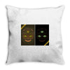 see no evil Throw Pillow