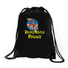 hong kong phooey Drawstring Bags