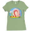 opposite day Ladies Fitted T-Shirt