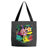 Flower Pocket Tote Bags