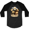 sloth motion 3/4 Sleeve Shirt