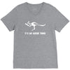 cricket it's an aussie thing V-Neck Tee