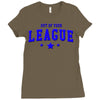 out of your league Ladies Fitted T-Shirt