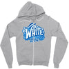 white rock candy Zipper Hoodie