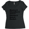 Friends Tv Show Women's Triblend Scoop T-shirt