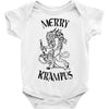 merry krampus Baby Onesie